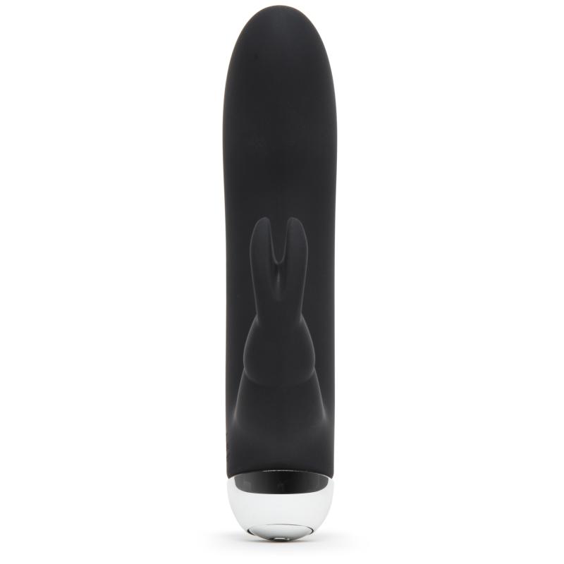 Fifty Shades of Grey - Greedy Girl Wiederaufladbarer Mini Rabbit Vibrator - Schwarz
