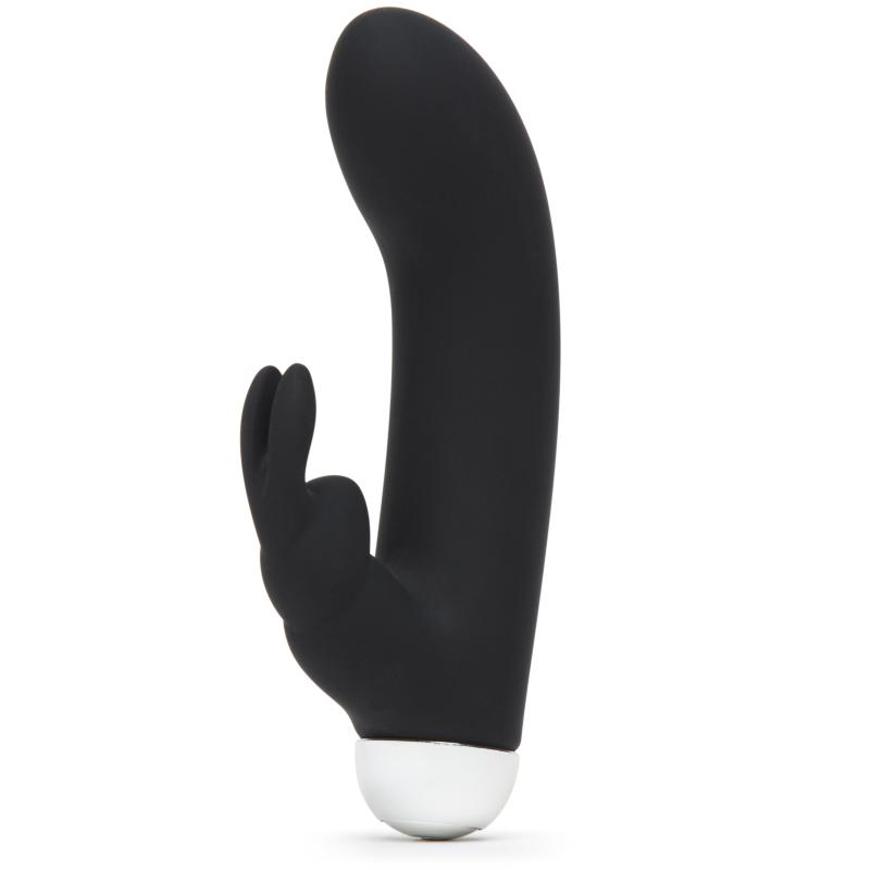 Fifty Shades of Grey - Greedy Girl Wiederaufladbarer Mini Rabbit Vibrator - Schwarz
