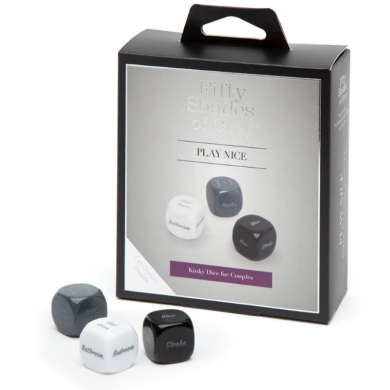 Fifty Shades of Grey »Play Nice Role Play« Rollenspiel-Würfel
