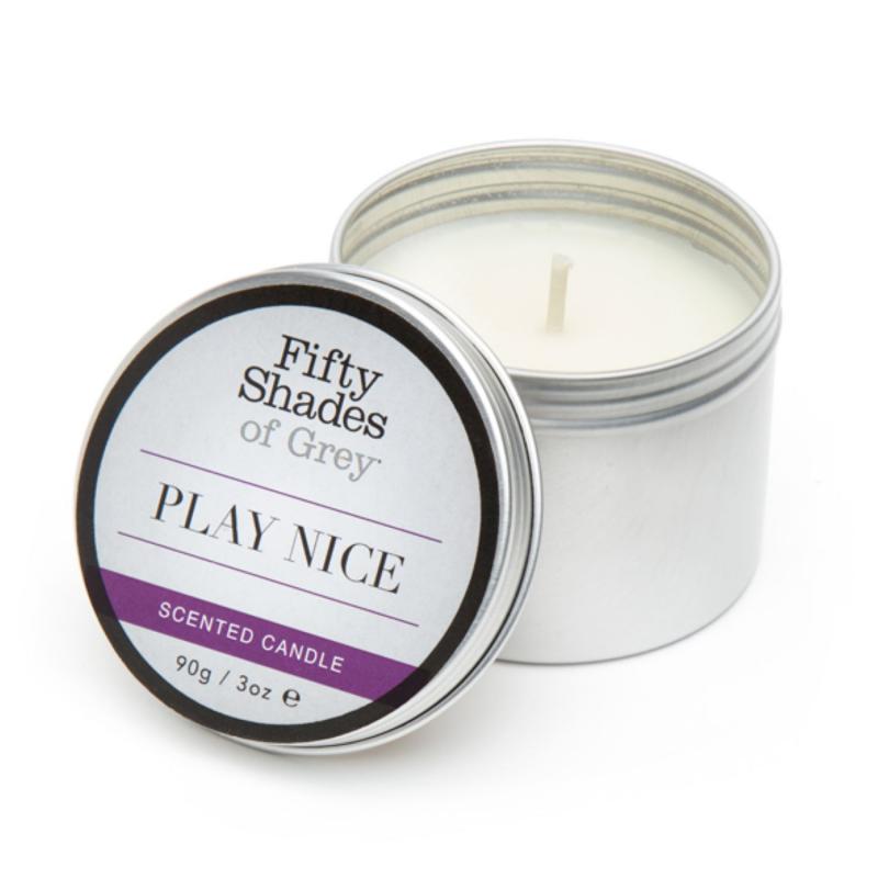 Fifty Shades Of Grey »Play Nice« Massagekerze Vanille
