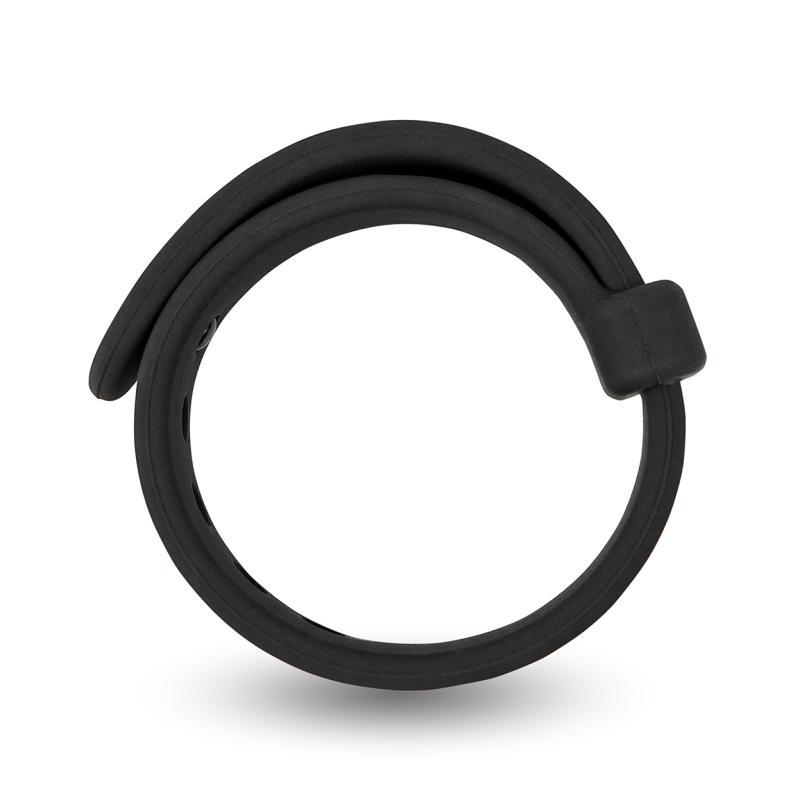 VELV%27OR - Rooster Jason Verstellbarer Cockring mit Festem Band - Schwarz