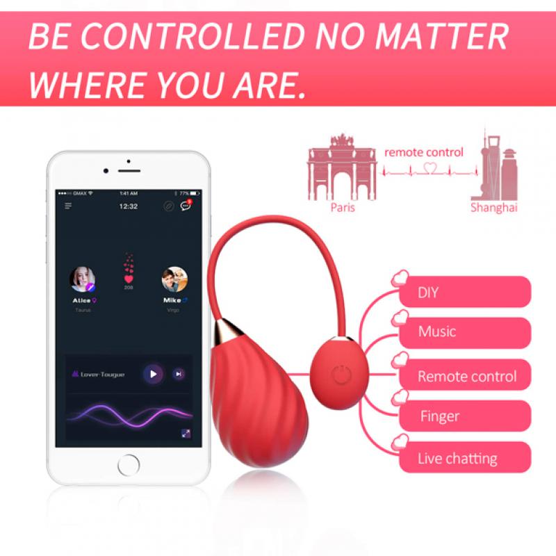 Magic Motion »Magic Sundae« Vibro-Ei mit App