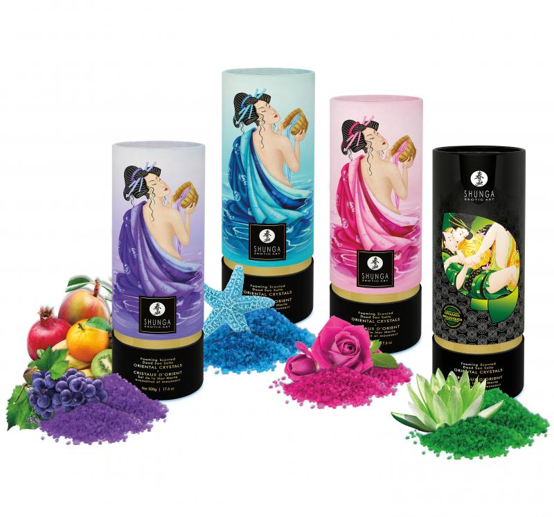 Shunga - Orientalische Kristalle Badesalz - Ozeanverlockungen - 500 Gramm