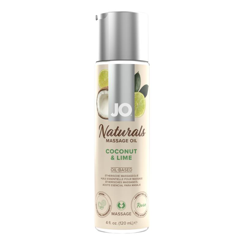 System JO - Naturals Massageöl Kokosnuss & Limette - 120 ml