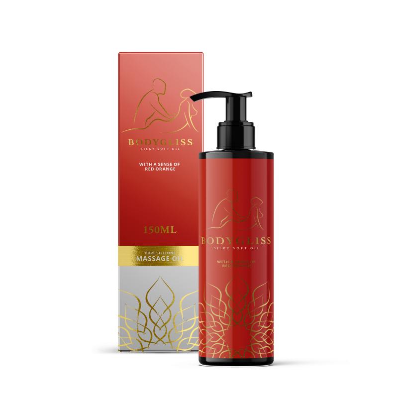 BodyGliss - Massageöl und Gleitmittel in 1 Blutorange - 150 ml