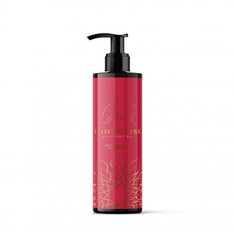 BodyGliss - Massageöl und Gleitmittel in 1 Rosenblüten -150 ml