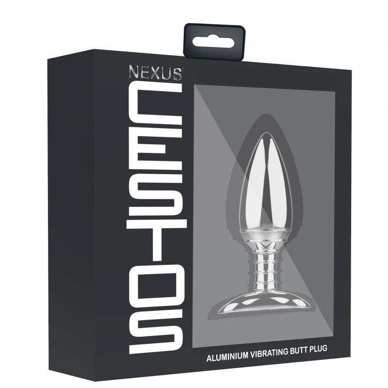 Nexus »Cestos« Metall Analplug mit Vibration