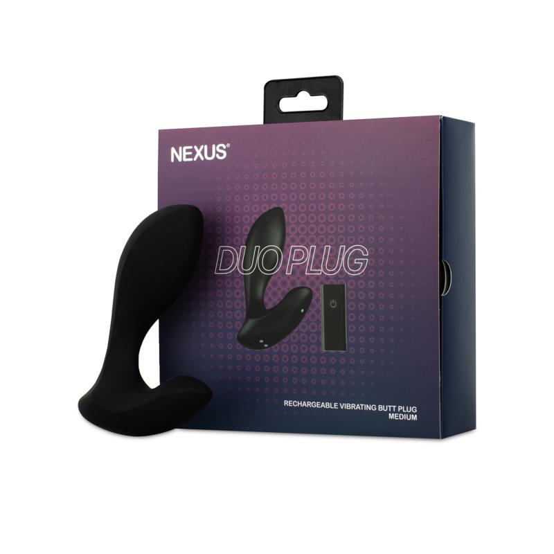 Nexus »Duo Medium« Analplug mit Vibration