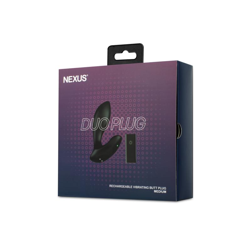 Nexus »Duo Medium« Analplug mit Vibration