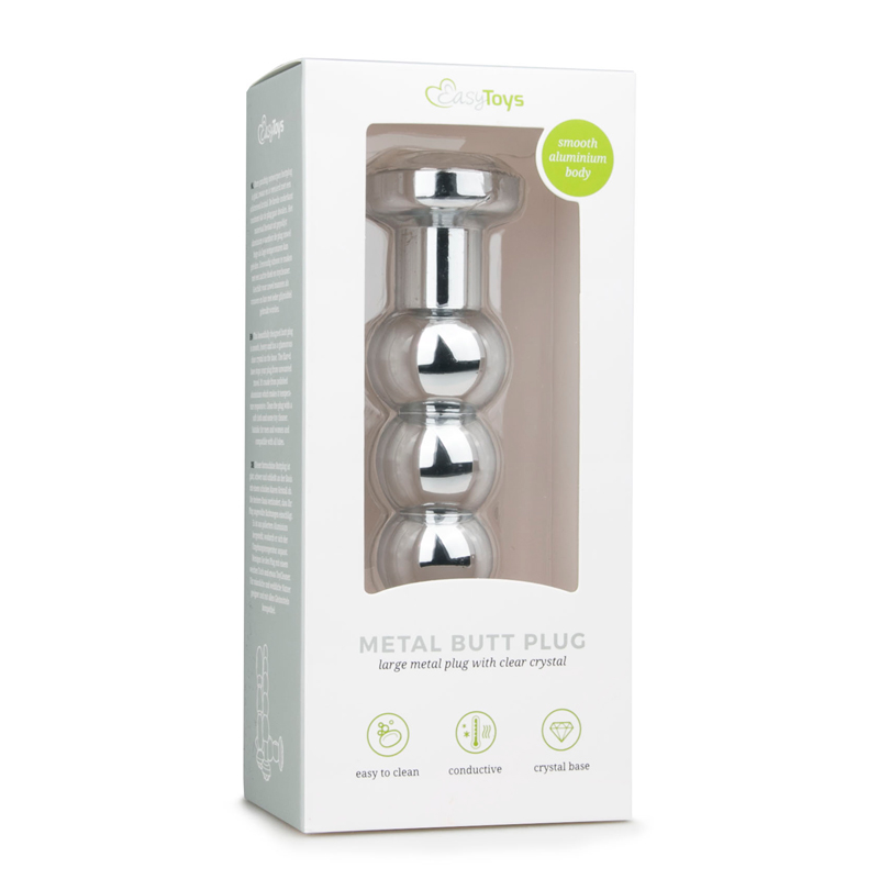 EasyToys »Kugeln« Analplug aus Metall