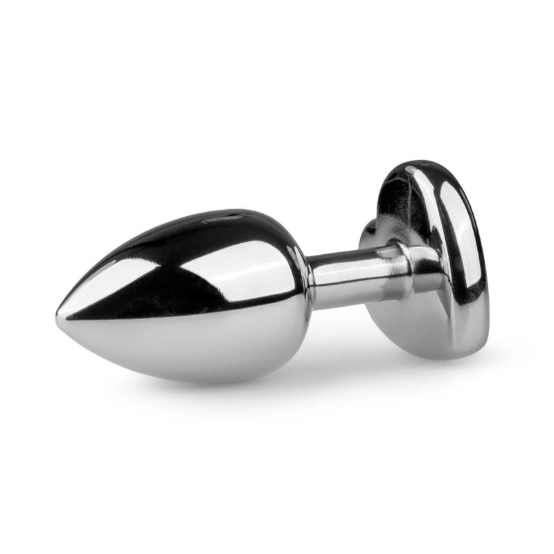 EasyToys »Silber Herz S« Analplug aus Metall