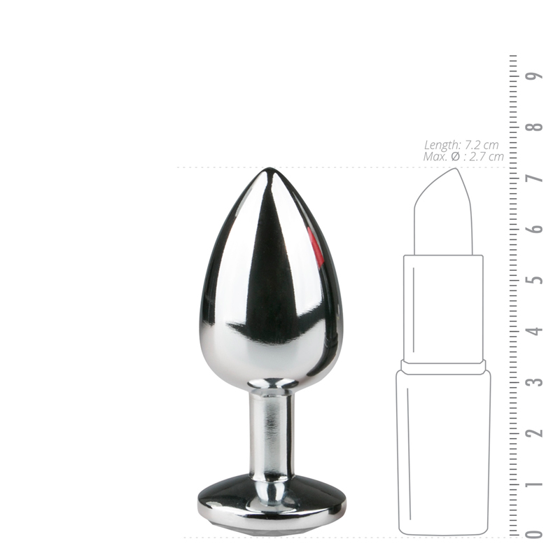 EasyToys »Silber S« Analplug aus Metall