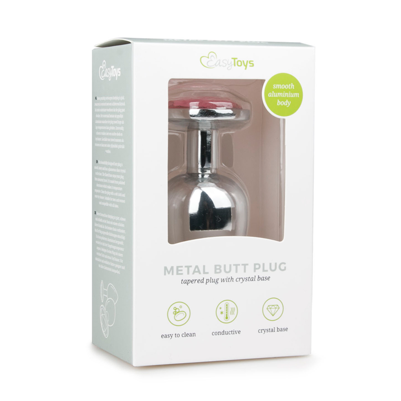 EasyToys »Rosa L« Analplug aus Metall