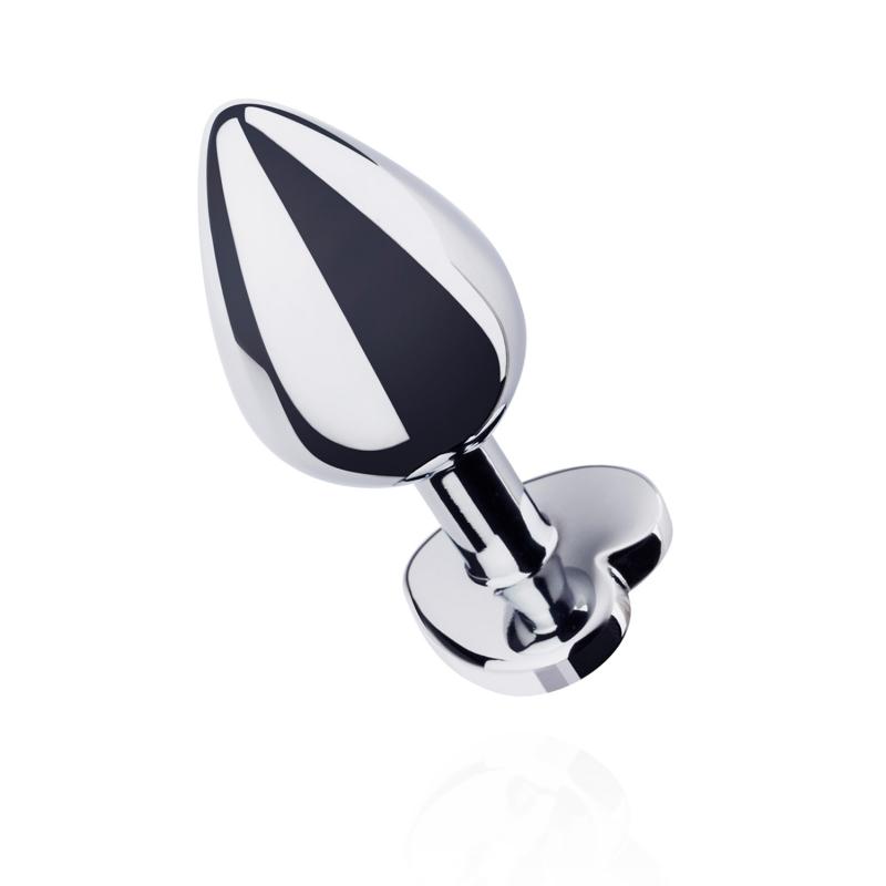 EasyToys »Silber Herz M« Analplug aus Metall