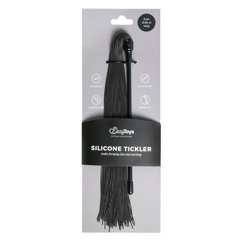 EasyToys Silikon Peitsche Flogger & Tickler