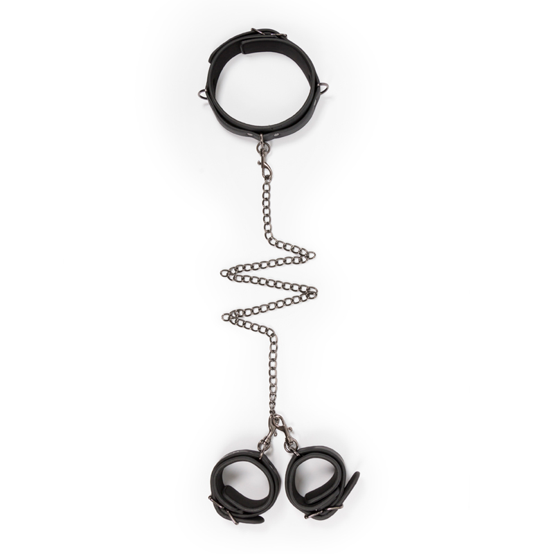 EasyToys Handschellen & Halsband-Set