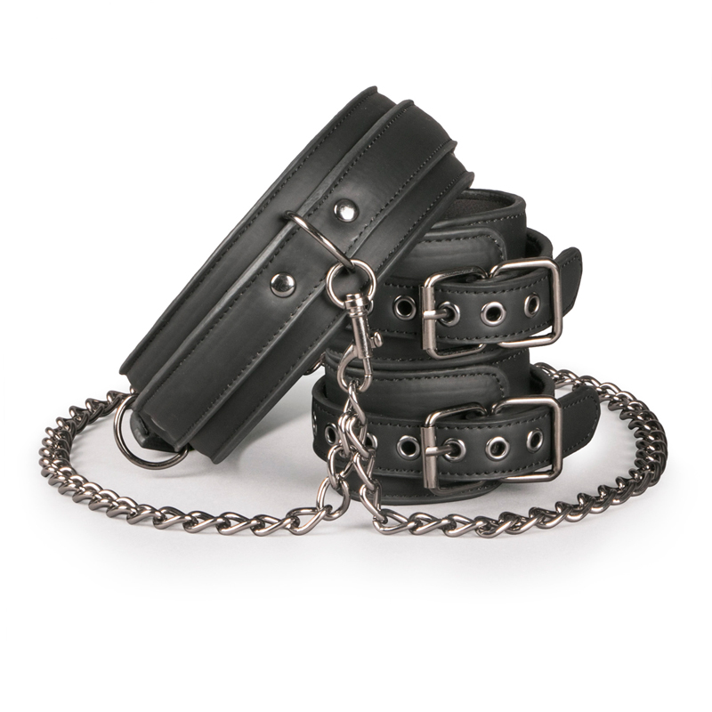 EasyToys Handschellen & Halsband-Set
