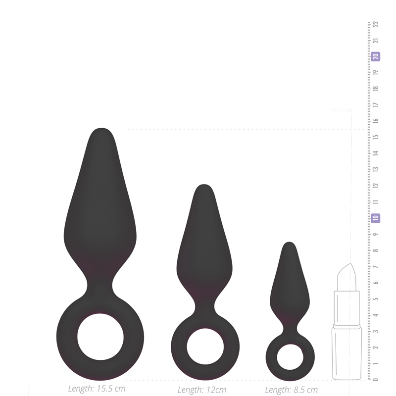 EasyToys »Spitzer« Analplug-Sets