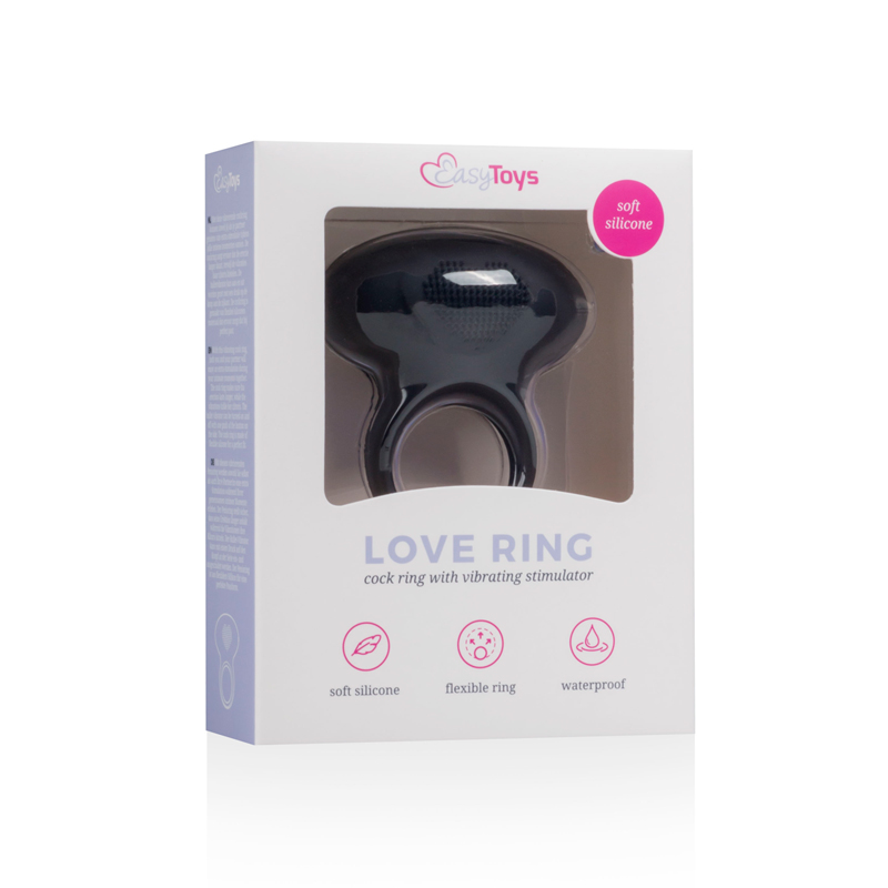 EasyToys »Love« Penisring mit Vibration