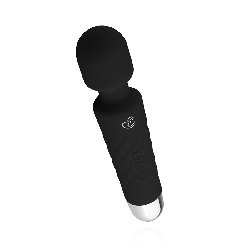 EasyToys Mini Wand-Vibrator - Schwarz