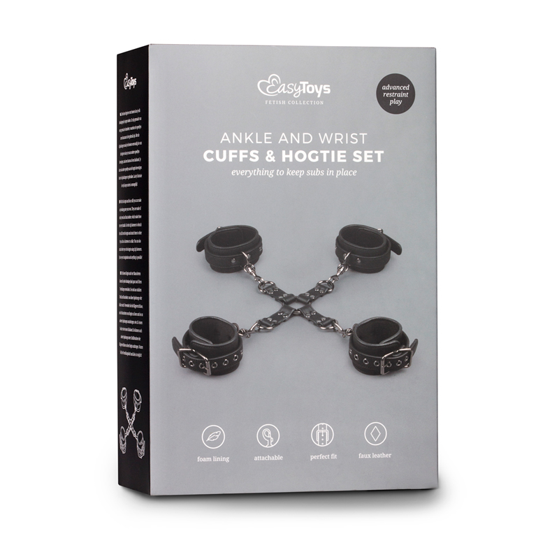 EasyToys »Hog-Tie« Handschellen & Fußfesseln-Set