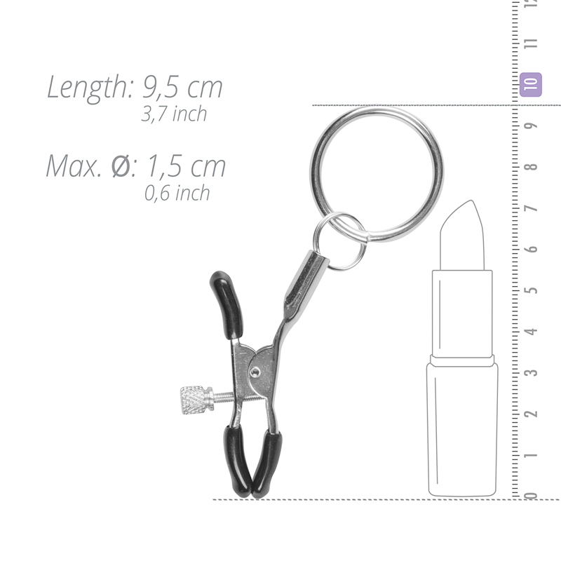 EasyToys Nippelklemmen mit Ring
