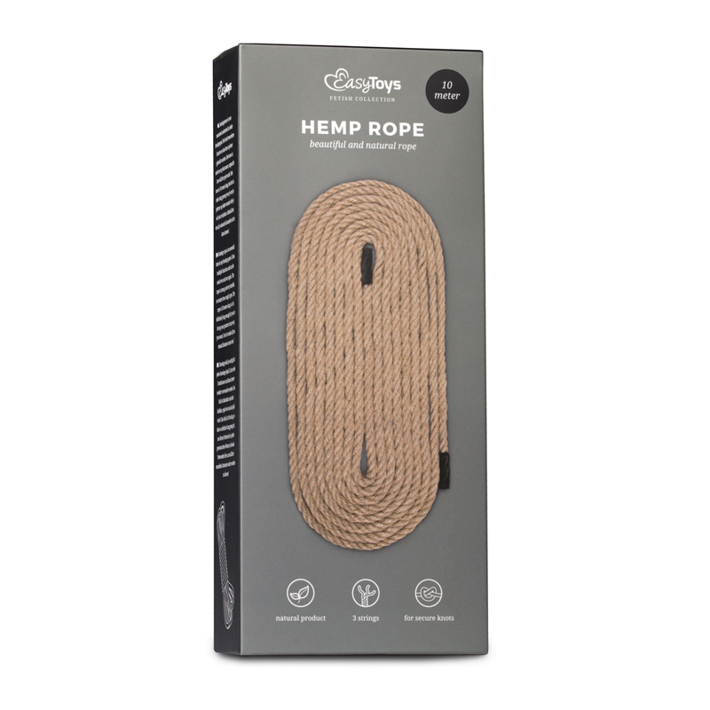 EasyToys Hanf Bondageseil - 10 m