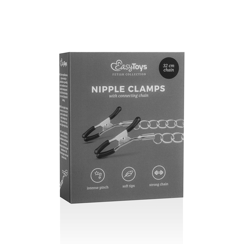EasyToys Nippelklemmen mit Kette