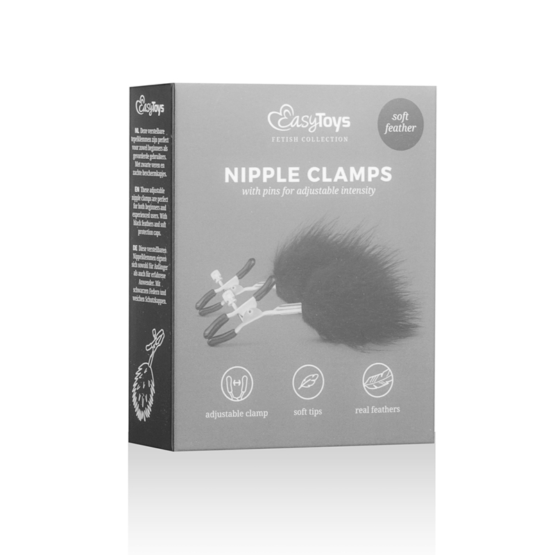 EasyToys Nippelklemmen mit Federn