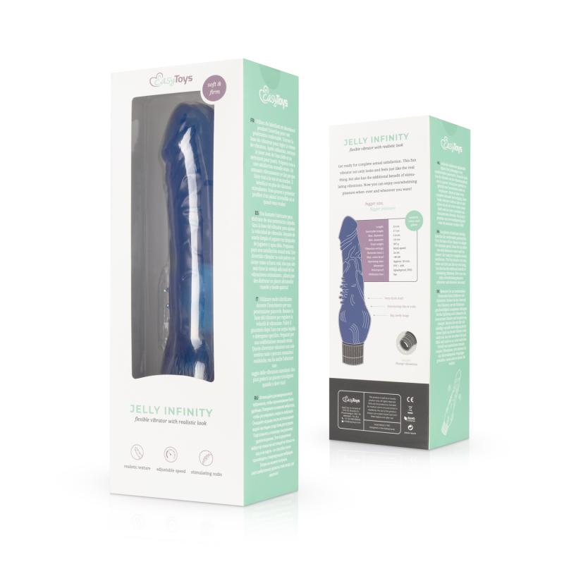 EasyToys »Jelly Infinity« Realistischer Vibrator
