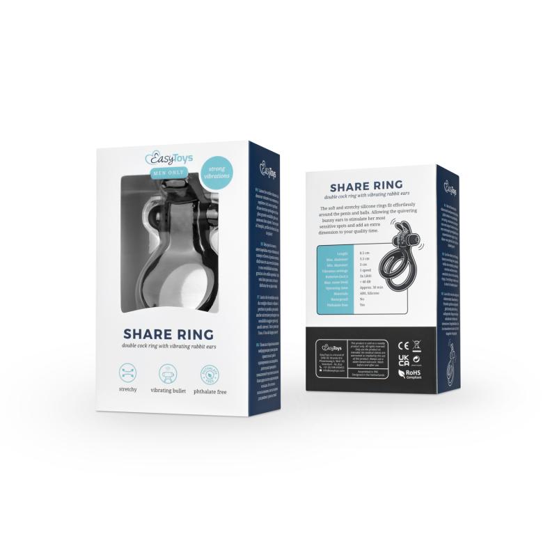 EasyToys »Share« Penisring mit Vibration