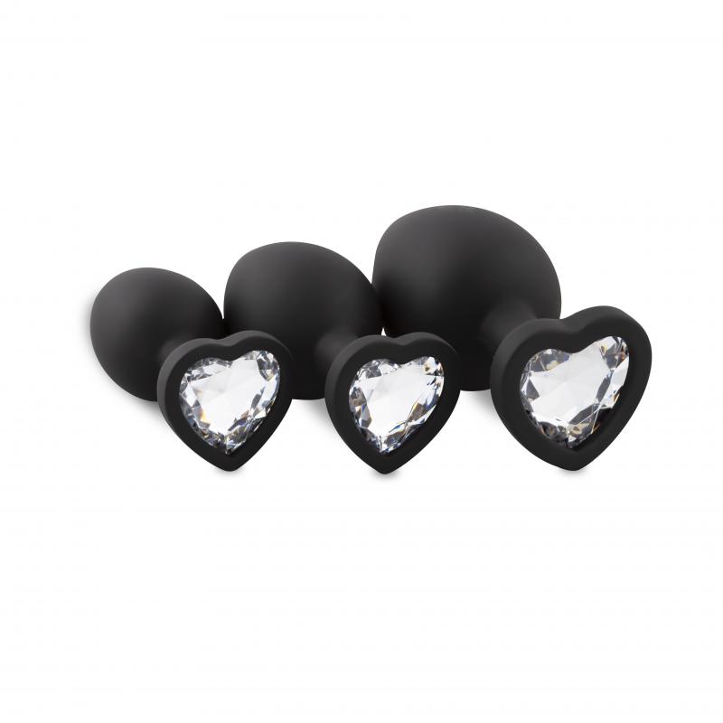 EasyToys »Diamant Herz« Analplug-Sets