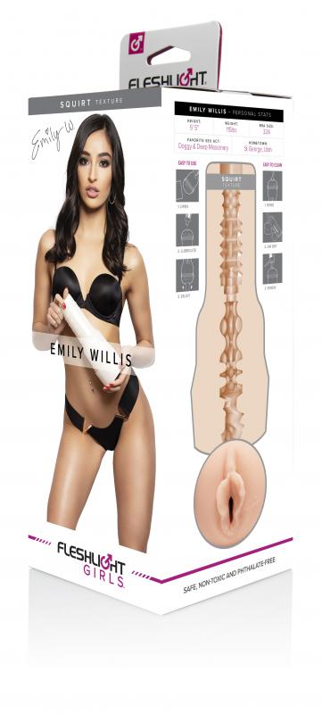 Fleshlight »Emily Willis Squirt« Masturbator