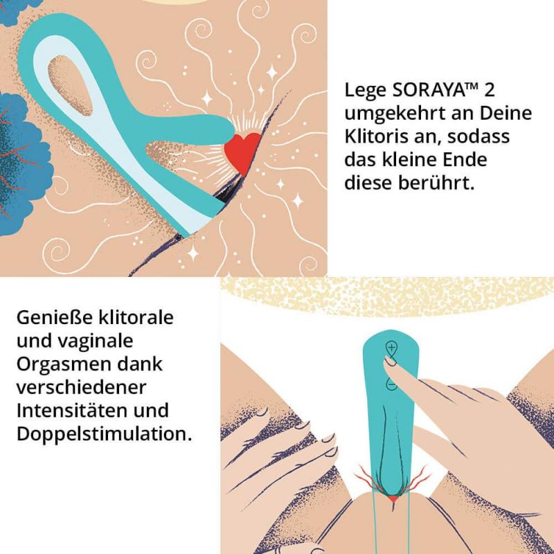 LELO »Soraya 2« Rabbit-Vibrator