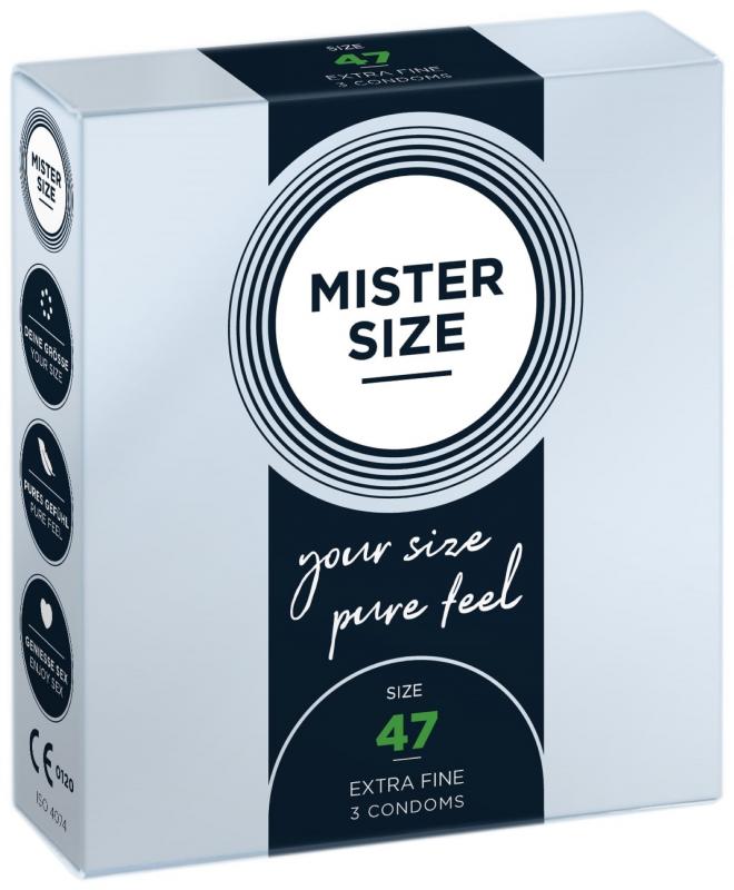 MISTER.SIZE 47 mm Kondome 3 Stück