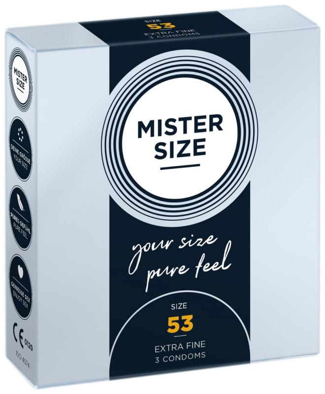 MISTER.SIZE 53 mm Kondome 3 Stück