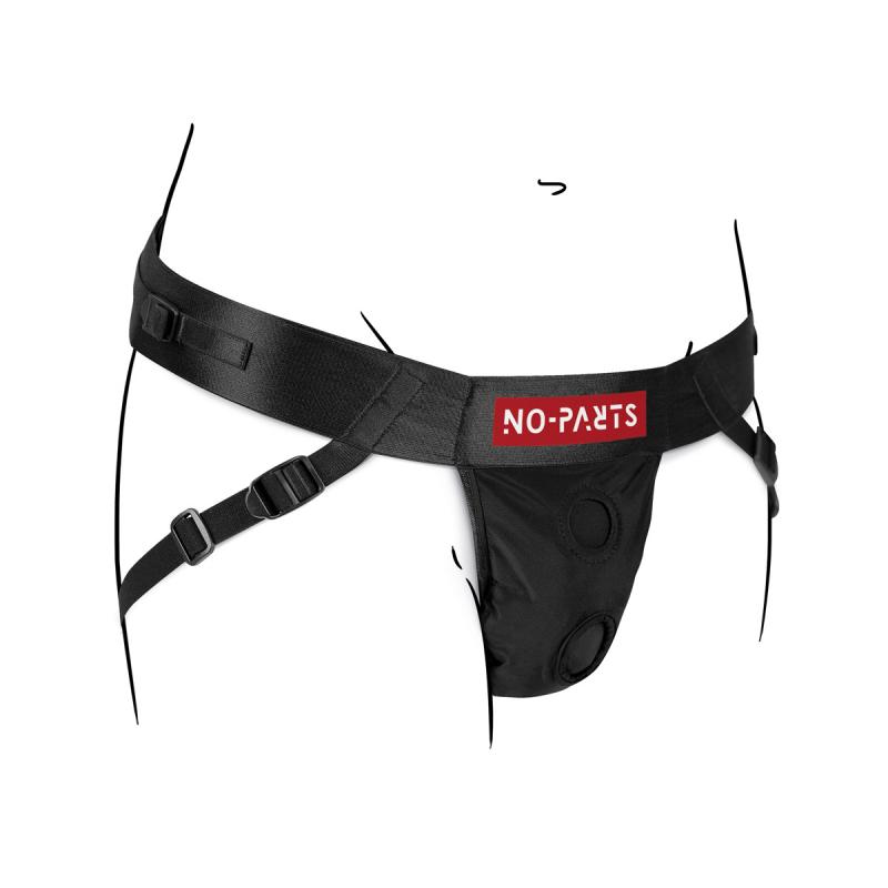 No-Parts »Taylor« Harness mit doppeltem O-Ring