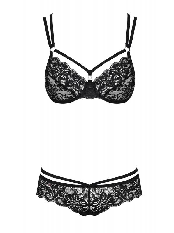 Obsessive Zweiteiliges Dessous-Set Schwarz