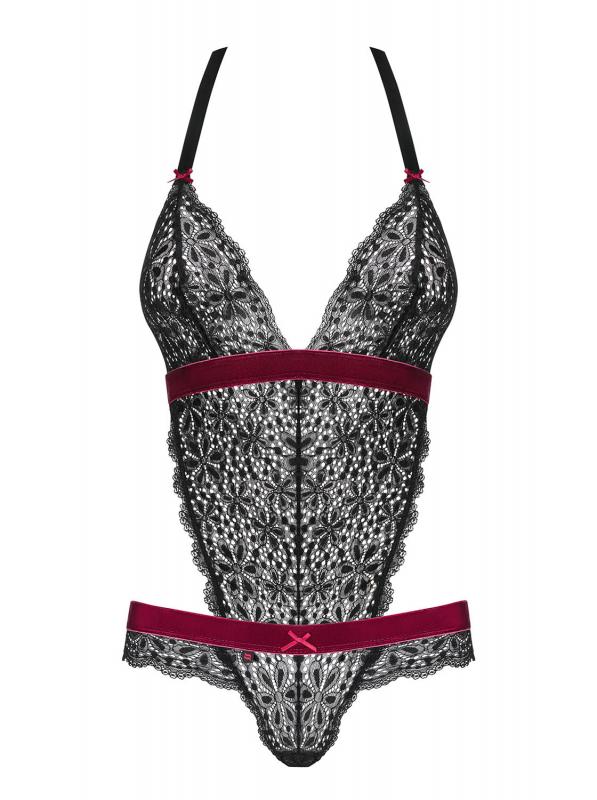 Rossita Body - Schwarz/Rot