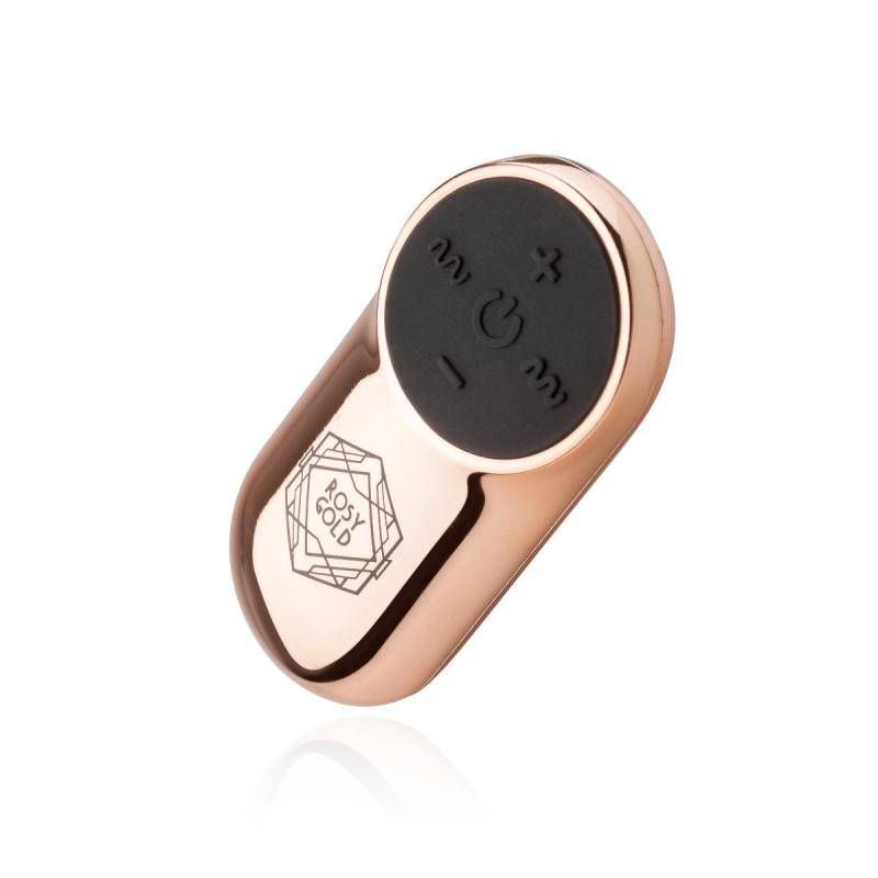 Rosy Gold Vibro-Ei mit Fernbedienung