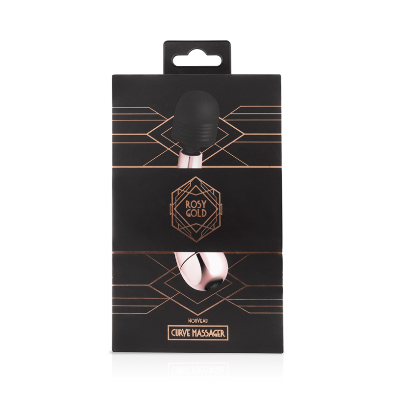 Rosy Gold »Nouveau Curve« Mini Wand Massager