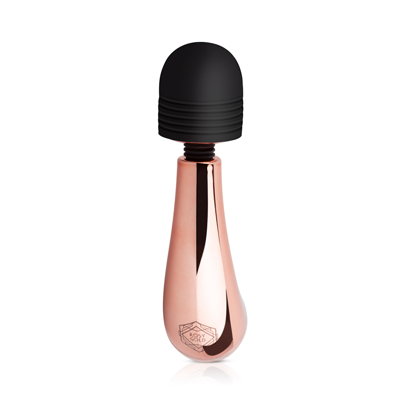 Rosy Gold »Nouveau Curve« Mini Wand Massager