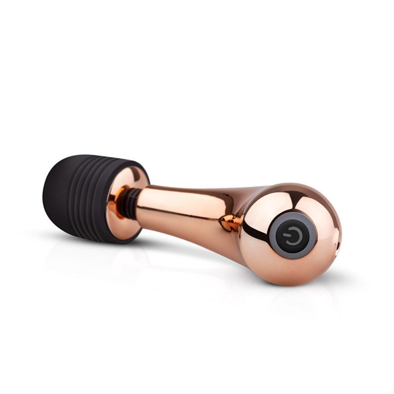 Rosy Gold »Nouveau Curve« Mini Wand Massager