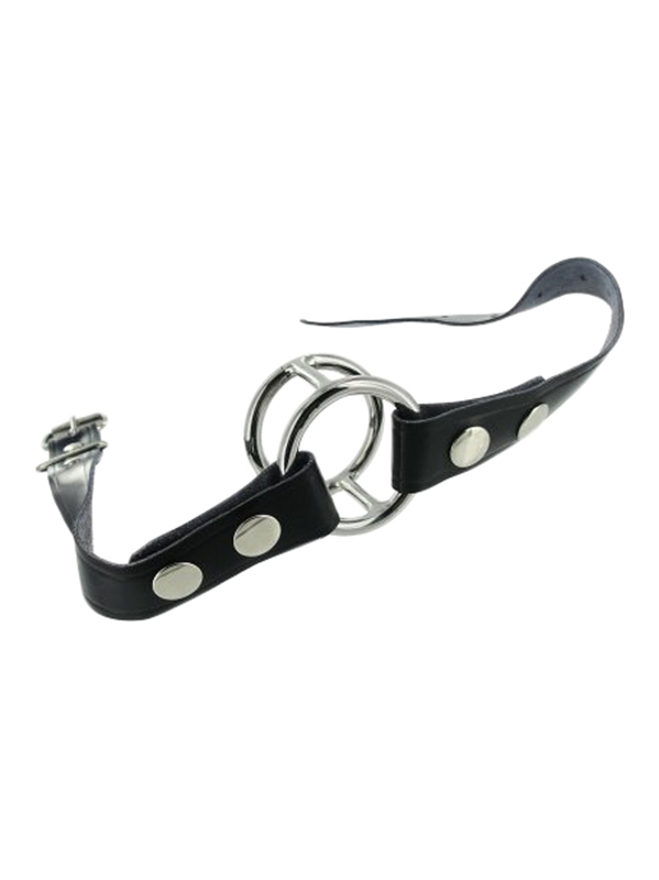 Strikt Leder %27Deep Throat%27 Knebel