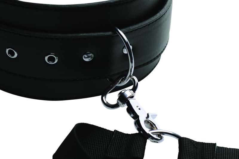 Master Series »Acquire« Oberschenkel Harness mit Handfesseln