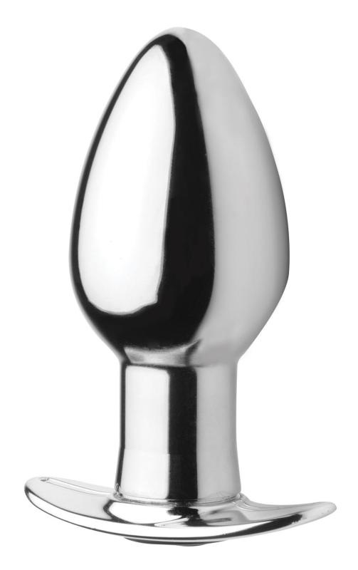 Master Series »Chrome Blast« Analplug mit Vibration & Fernbedienung