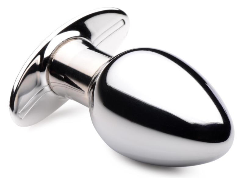 Master Series »Chrome Blast« Analplug mit Vibration & Fernbedienung