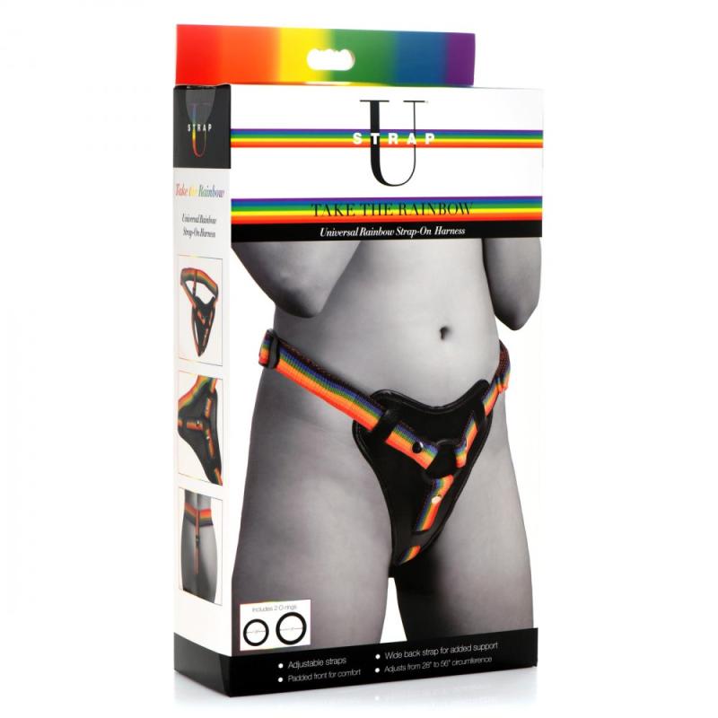 Strap U »Take the Rainbow« Strap-On Umschnallgurt