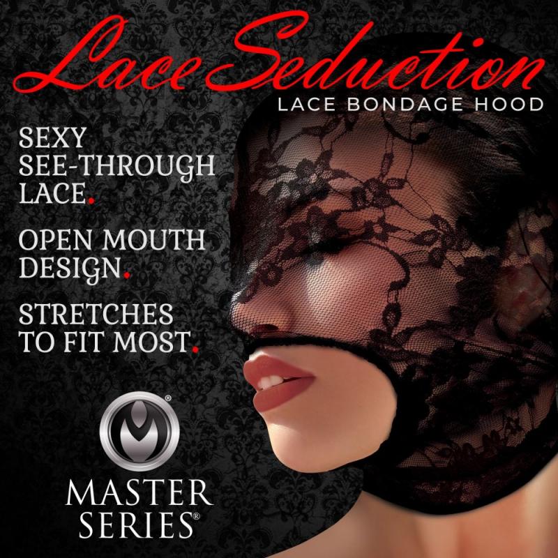 Master Series »Lace Seduction« Bondage-Maske