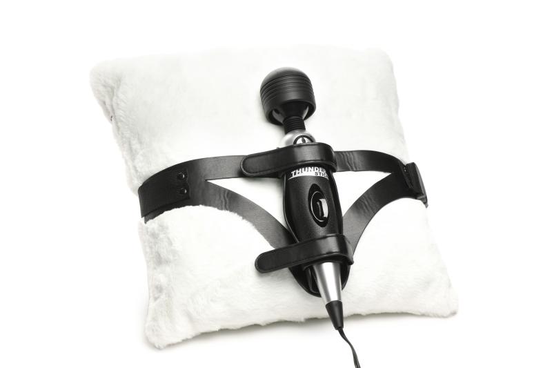 XR Brands - Thunder Strap Wand Oberschenkel-Harness - Schwarz